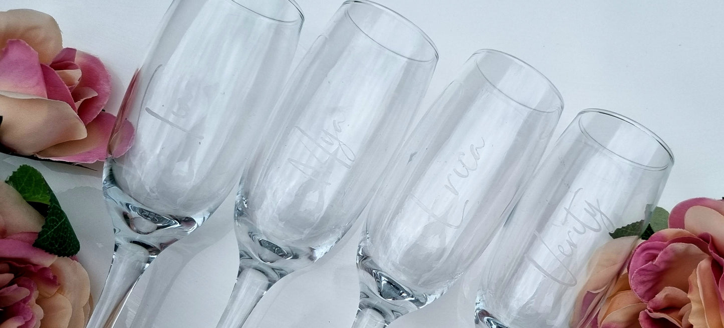 Etched Glasses