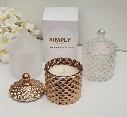 Bridal Party Baby Geo Candle