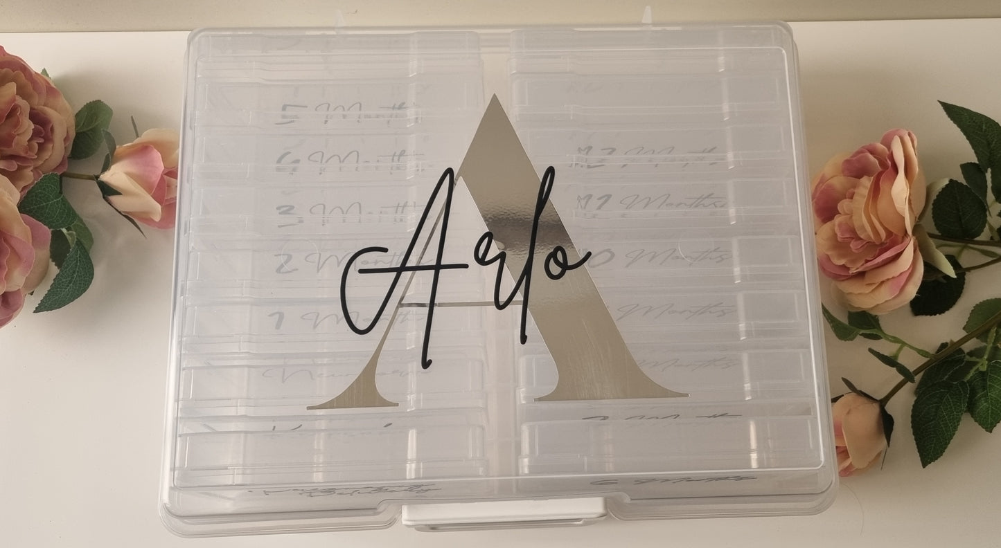 Babies 1st Year Milestone Box