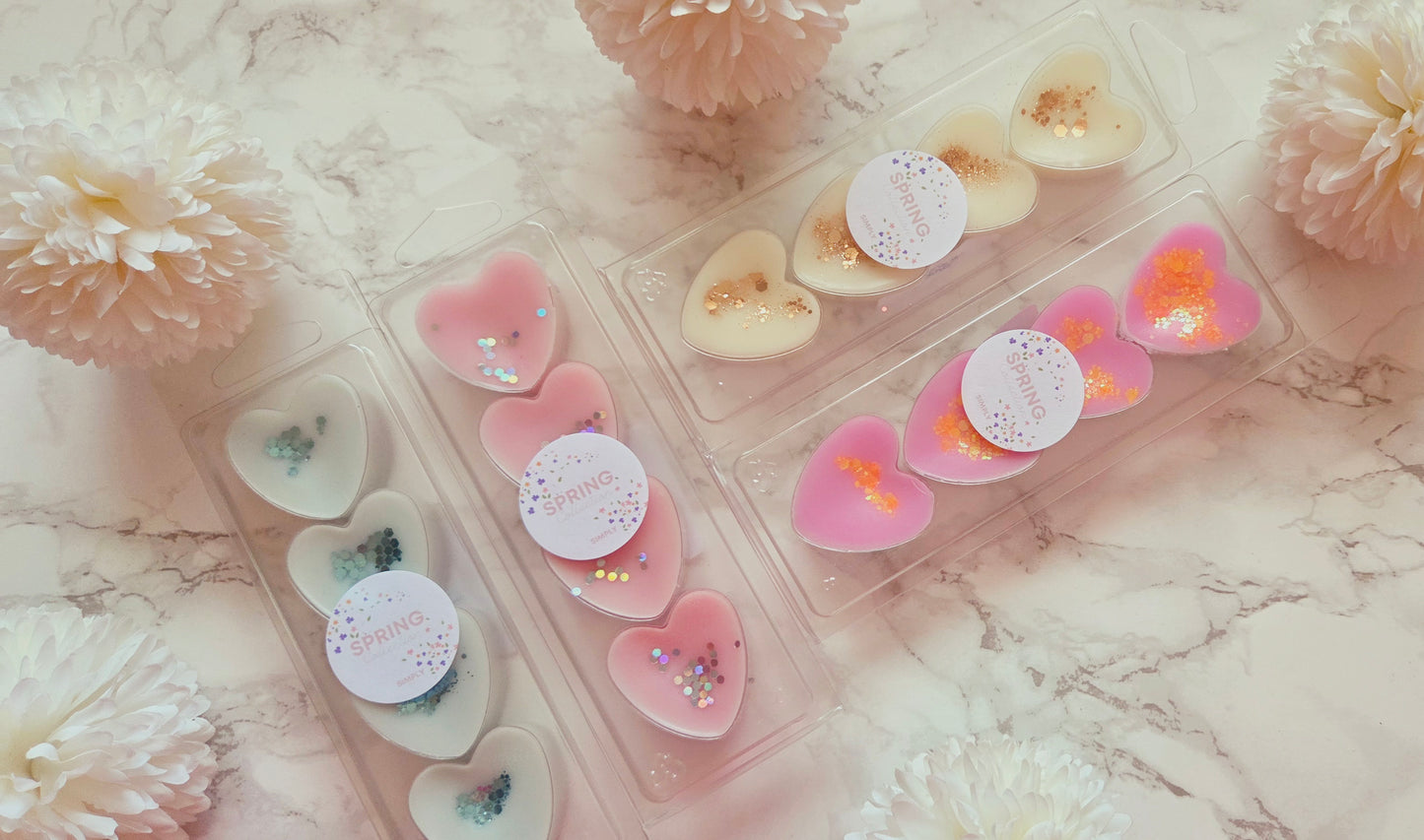 Spring Collection Heart Bars