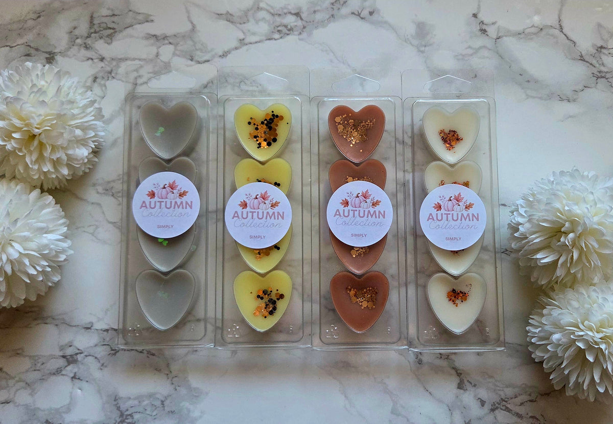 Autumn Collection Heart Bars