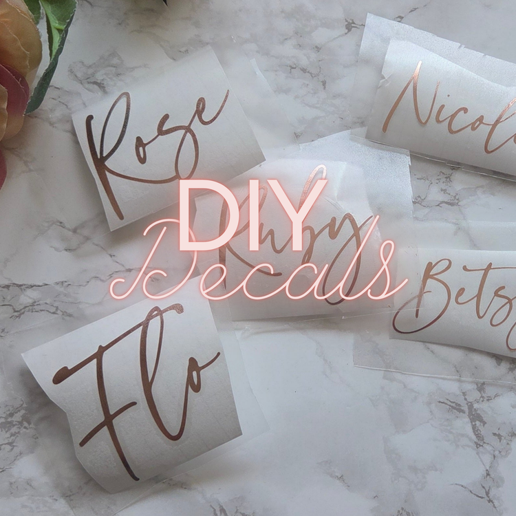 DIY Personalised Viynl Decals