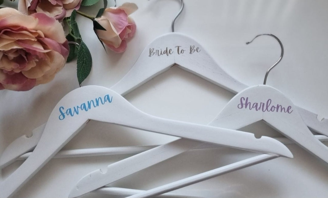 Personalised Wooden Hangers