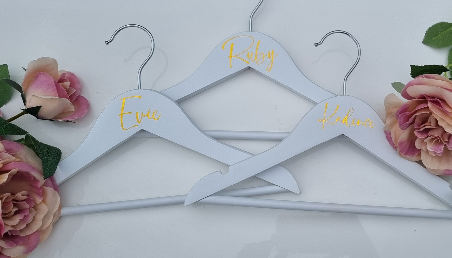 Personalised Wooden Hangers