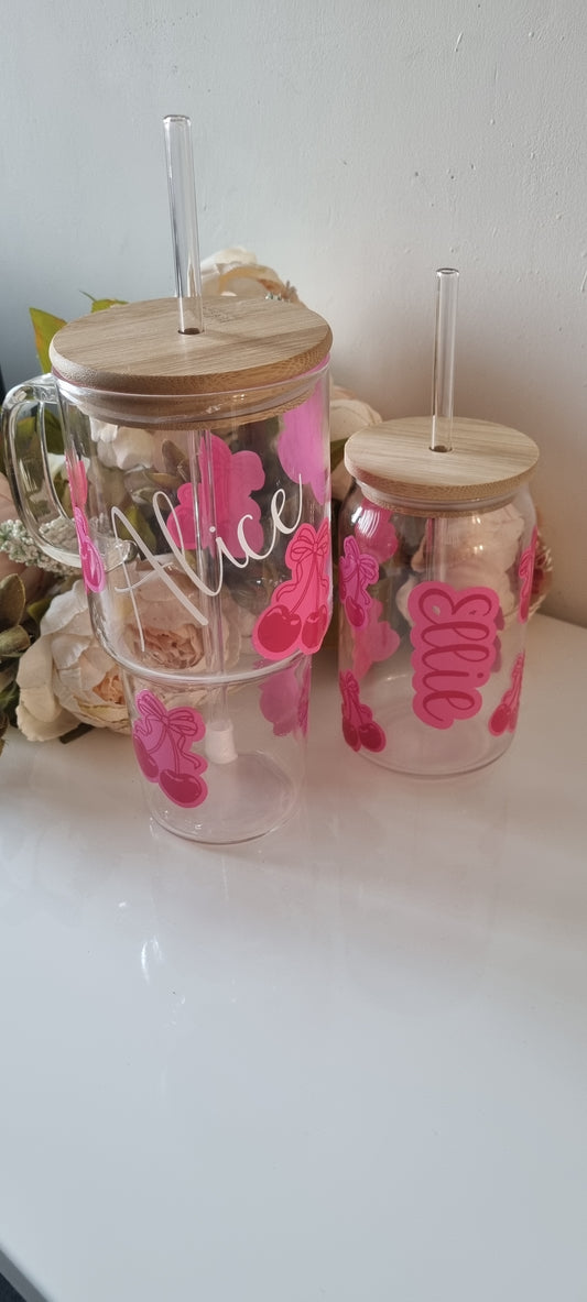 Cherry Bow Tumblers & Mugs