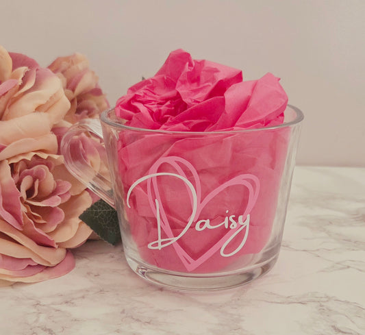 Personalised Heart Mug