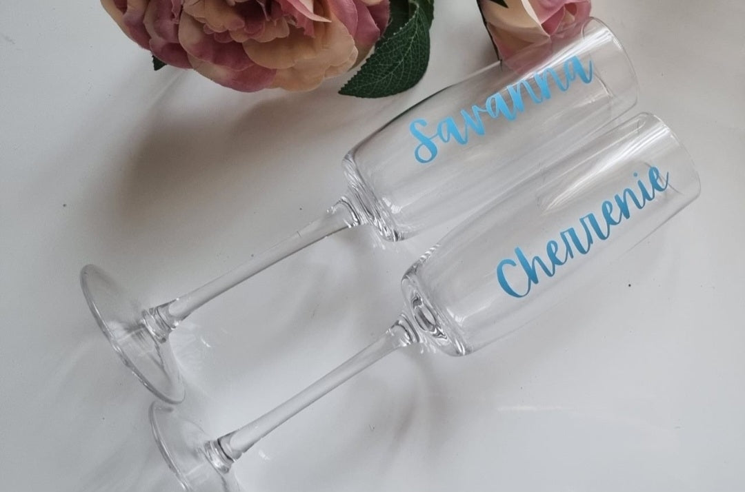 Personalised Champagne Flute