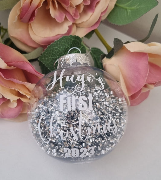 Glitter Baubles