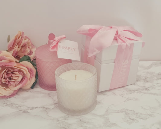 Autumn Geo Candle (Seasonal)