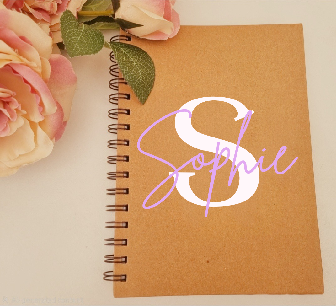 Initial A5 Note Book