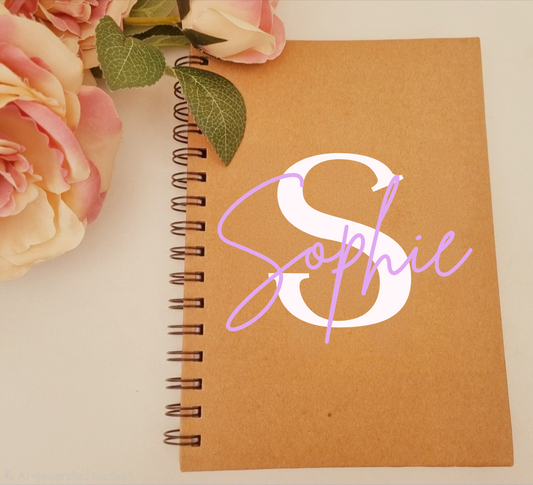 Initial A5 Note Book
